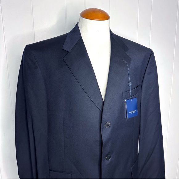 NWT Daniel Cremieux X Loro Piana Navy Wool SUIT - Picture 2 of 12